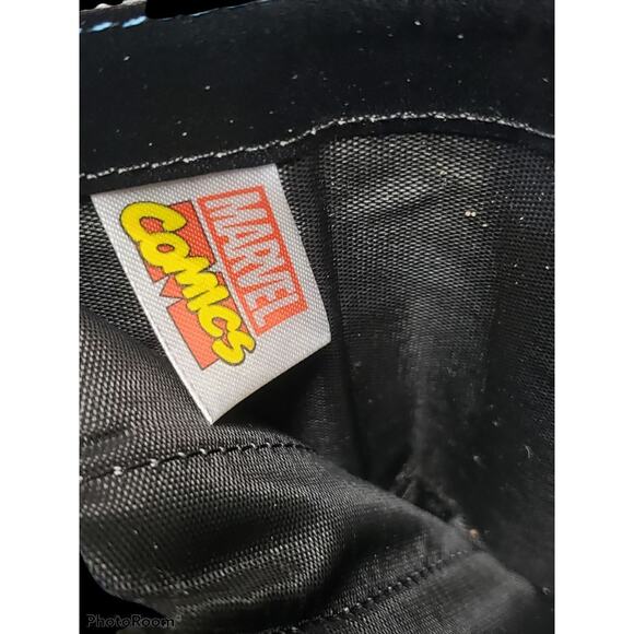 Marvel Captain America Super Hero Tri Fold Wallet w. Chain Ka PoW - Picture 5 of 8